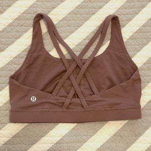 Lululemon Energy Bra in Spanish Rose